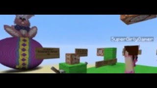 Minecraft: BURNING EASTER (EASTER BUNNY & EASTER EGGS!!) Mini-Game