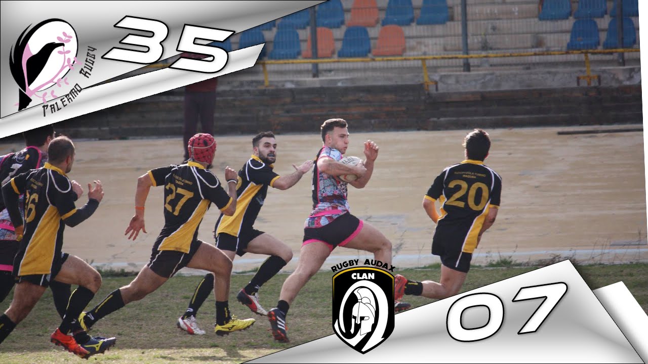 Highlights Palermo Rugby VS Rugby Audax Clan 35-07