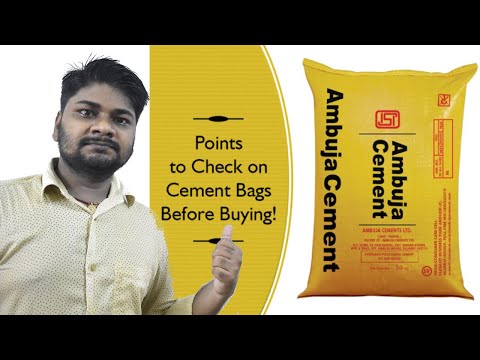 Top 10 Points to Check on a Cement Bag Before Buying it | Learning Technology