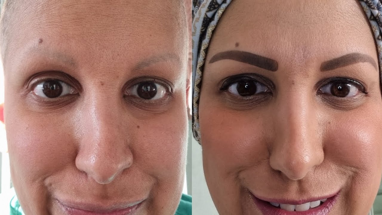 Chemo makeup routine