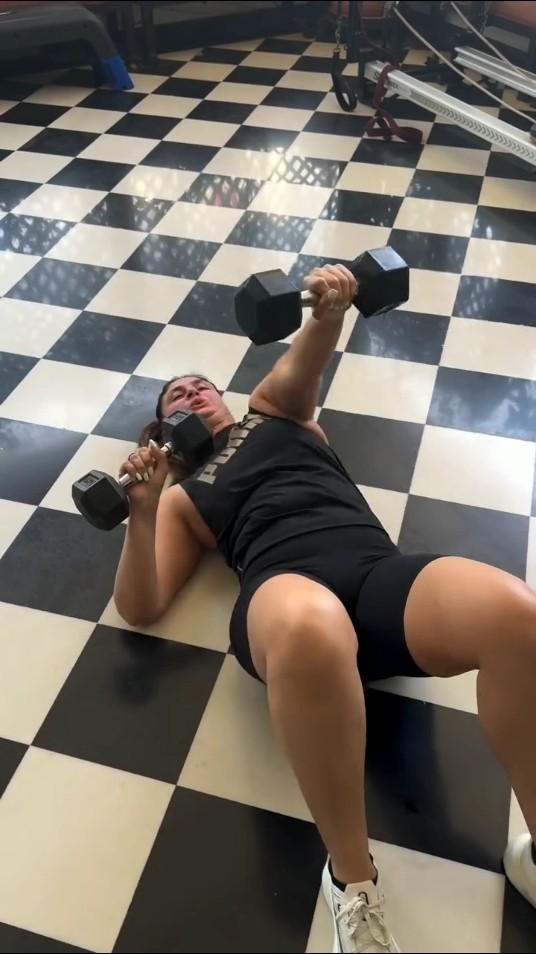 #kareenakapoorkhan building up Hercules's strength ?? #filmykalakar ?- Mahesh Fitness Club
