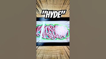 comment your name if you want your name featured in my next video.#art #nameart #graffiti #shorts