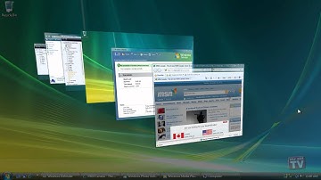 Switching Desktop Windows Using Windows Vista Flip3D