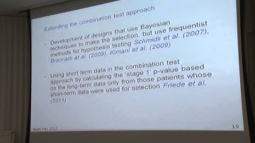 East UGM 2013 - Sue Todd, University of Reading, Prof. of Medical Statistics [Phase II-III...]