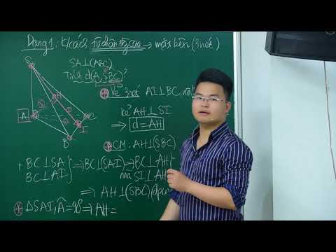 Video Khoảng Cách Từ 1 Điểm Đến Mặt Phẳng (Toán 11) - Phần 1... - youtube