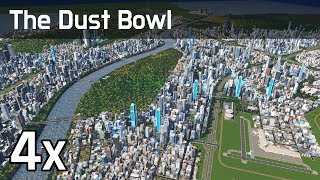 Cities Skylines Natural Disasters - The Dust Bowl, 시티즈 스카이라인 재난 - 건조지대, 300K/T90