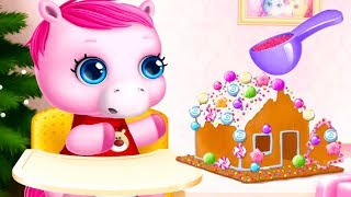 Fun Pony Care Kids Game - Pony Sisters Christmas - Fun Animal Dress Up, Makeover Color Game For Kids screenshot 5