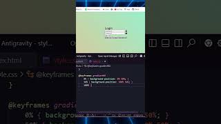 🔥 Login Form with Animated Background 🎓🧑‍💻