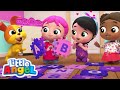 The ABC of Princesses | Little Angel | Kids Cartoon Show | Toddler Songs | Healthy Habits