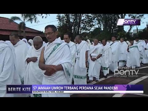 57 Jamaah Umroh Terbang Perdana Sejak Pandemi