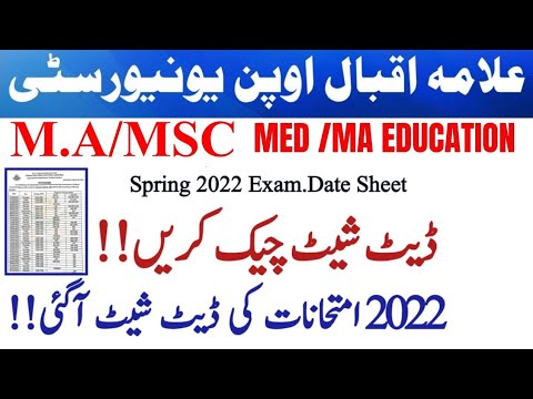 aiou master academy assignment spring 2022