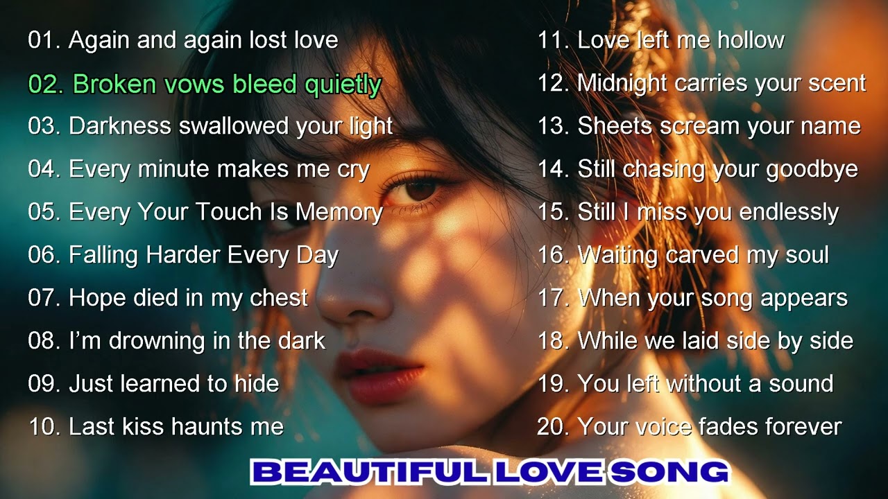 Beautiful Love Song – Chea Nisa   [ A Heartbreaking Journey of Lost Love ] Emotional Sad Songs Album