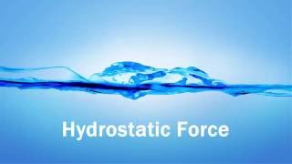 Section 8.3: Hydrostatic Force [Full Lecture]