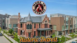 Detroit  Historic Brush Park [4K] Walking Tour