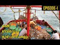 പച്ചയായ കടൽ  ജീവിതം കണ്ടിടുണ്ടോ? kadal jevithavum kana kazchayum ep# 1 \fishing in sea india