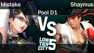 Ltc 5 - Mistake Bayonetta Vs Shaymus Ryu Pool D1 - Smash 4