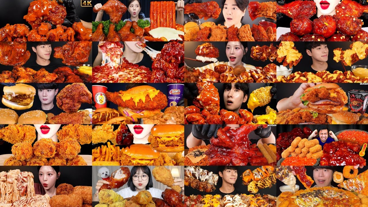 2× SPEED EATING SOUND | KOREAN MUKBANG COMPILATION | ASMR MUKBANG | SPEED MUKBANG | ASMR SPICY FOOD