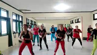 SENAM KREASI (KARENA SU SAYANG)DI SANGGAR SENAM HIPPELTI WERAGATI