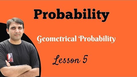 (L5Probability: Geometrical Probability-Based Illustration XII JEE Mains & Advanced by Ashish Bajpai