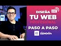 Cómo diseñar una PÁGINA WEB DESDE CERO ▶︎ Paso a paso◀︎ Curso Gratis con Elementor  🔴 Sesión en Vivo