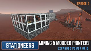 Famous Mining, Modded Printers & Expanded Power Grid | Stationeers Episode 2 Profile