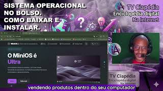 Como baixar sistema operacional de bolso e instalar e usar no Pendrive.
