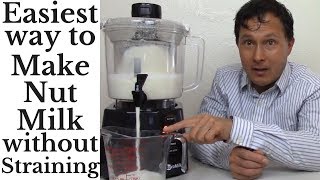 Easiest Way to Make Nut Milk in Minutes without Straining - Nutramilk Review