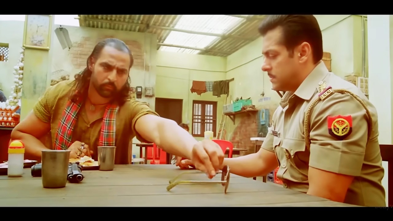 कुछ भी करना पर चुलबुल पांडे के चश्मे को हाथ मत लगाना - Salman Khan जबरदस्त Action मूवी Scene