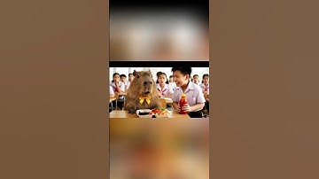 Ngày sinh nhật đáng thương của Capy và cái kết cảm động #capybara