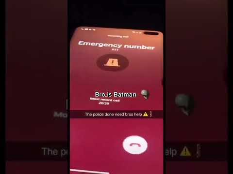 Even 911 is calling for him