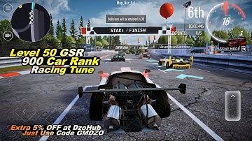 Drive Zone Online || GSR - 900 Car Rank Circuit, Street Racing Gameplay 