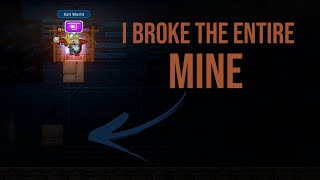 I cleared an entire mine (Pixel Worlds)