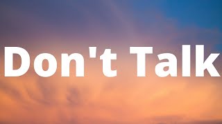 MASN - Don't Talk (Music Lyrics)