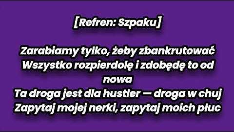 Szpaku x VAE VISTIC  - Fioletowy Rok TEKST