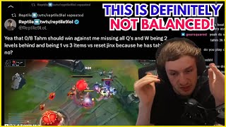 Nemesis Opinion On Reptile Video Of Current Status Of Adc Role League Of Legends Clip