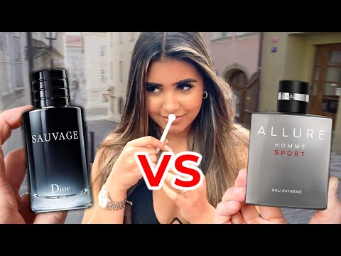 DIOR SAUVAGE vs ALLURE HOMME SPORT EAU EXTREME 🔥 Какой аромат привлекательнее 💋 Оценка женщин