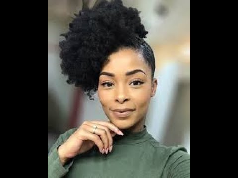  side puff tutorial | Side Puff Tutorial| Quick Natural Hair Style - YouTube