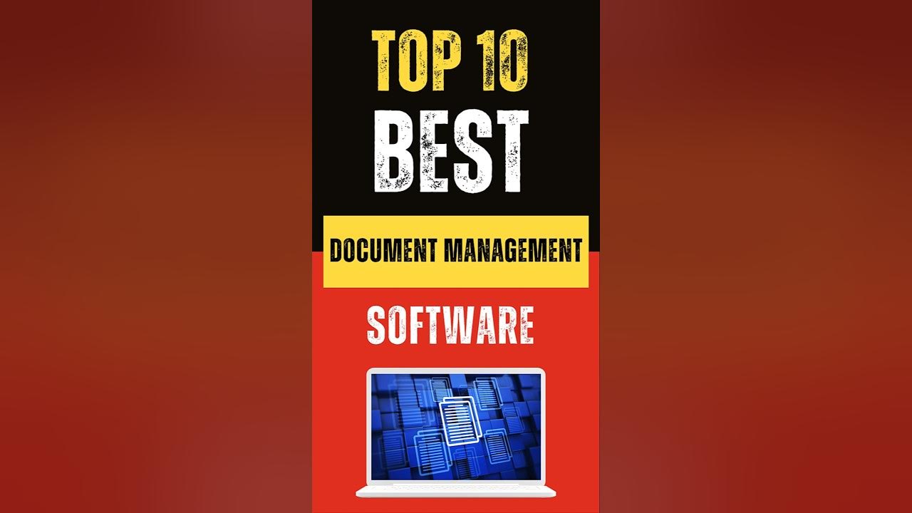 Top 10 Best Document Management Software for 2024 - YouTube