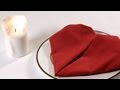 How to Fold a Napkin into a Heart | Napkin Folding