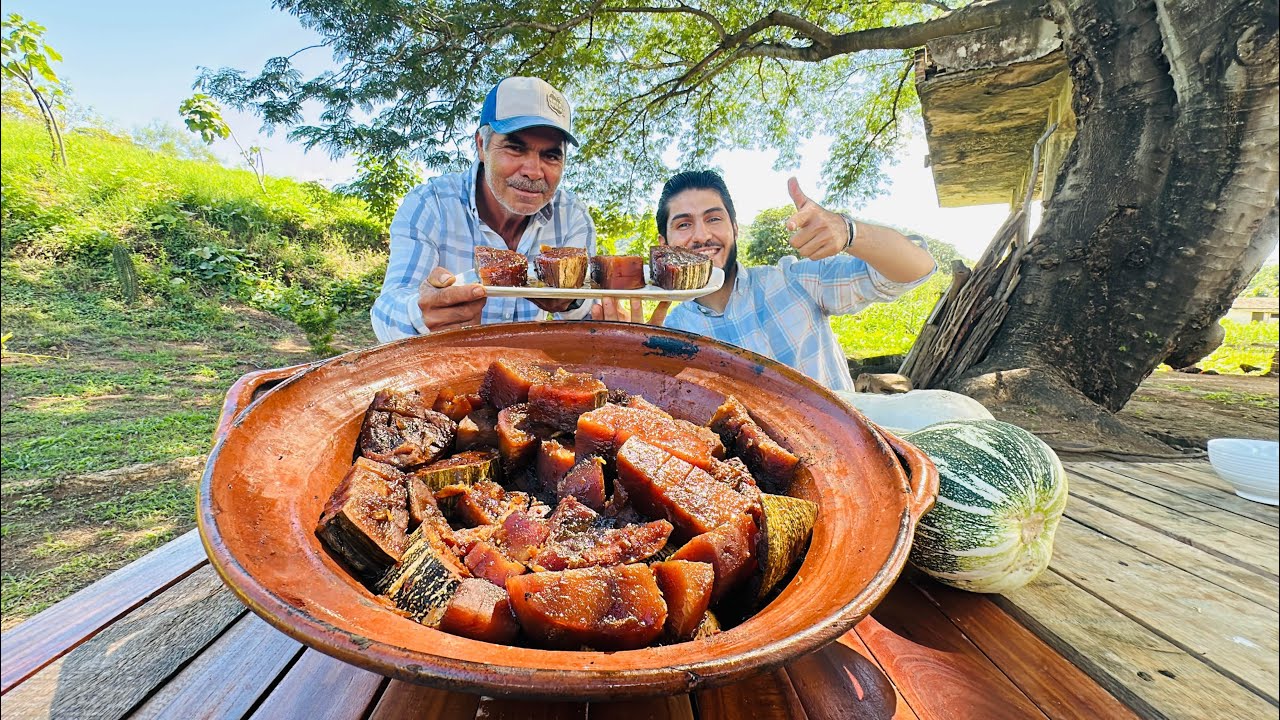 CALABAZA Enmielada usando el método Tradicional!