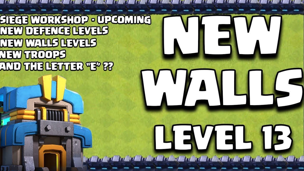 COC | TH12 UPDATE LEAKED | NEW TROOPS, NEW WALLS, NEW LEVELS