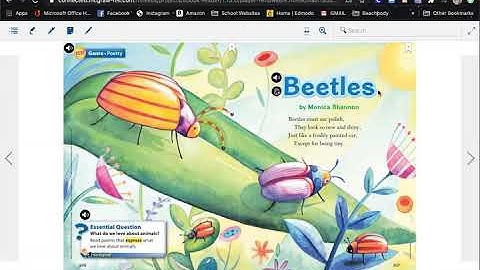 Beetles Wonders 2nd Grade Unit 2 Week 5 Literature Anthology