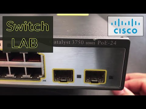 Switch LAB video #1 – Cisco Catalyst 3750 overview