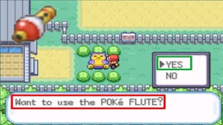 How To Get The  Poke Flute In Pokemon Fire Red \& Leaf Green || In Hindi