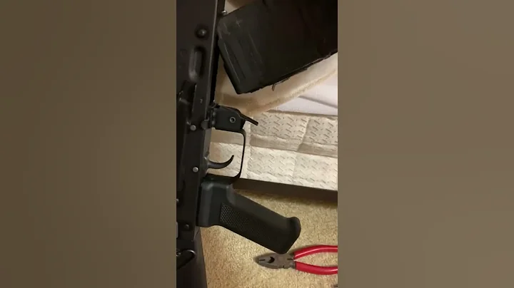 Magpul AR15 mag for AK conversion.