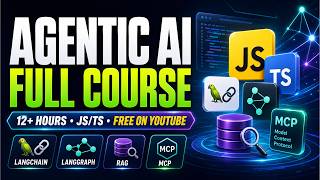 Im Launching A 12 Hour Jsts Agentic Ai Course On Youtube  Langchain Langgraph Rag Mcp