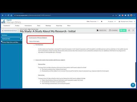 How to complete an IRB Application