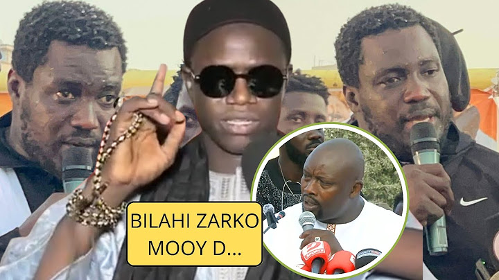 Bilahi zarko mooy d... SM toure wakhna kouy daan zarko vs sa thies