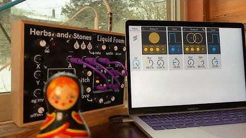 Herbs & Stones Liquid Foam + Fors Bokeh Defocusing Delay