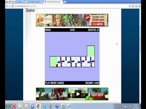 The World Hardest Game Level 1-19 - YouTube